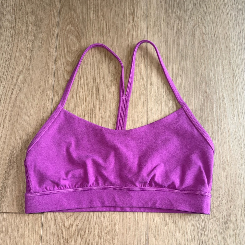 Lululemon Athletica Vibrant Pink Sports Bra